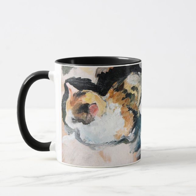 Mug Chat, August Macke (Gauche)