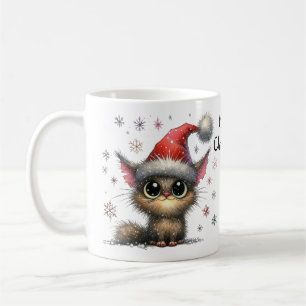 Mug Chat aux yeux grands mignons dans un chapeau de No