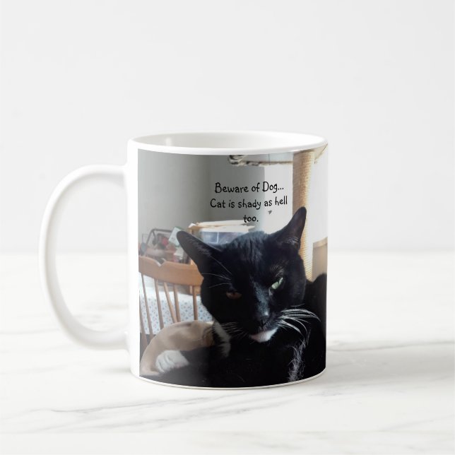 Mug Chat avec Shady Smile (Gauche)