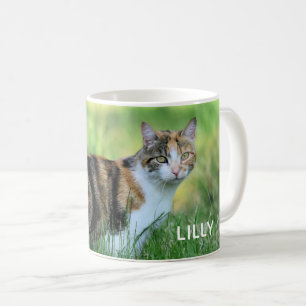 Mug Chat brun et blanc