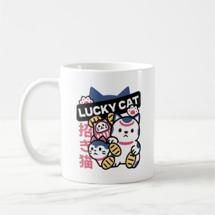 Mug Chat chanceux Maneki Neko – Chat de la chance japo