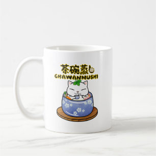 Mug Chat Chawanmushi japonais