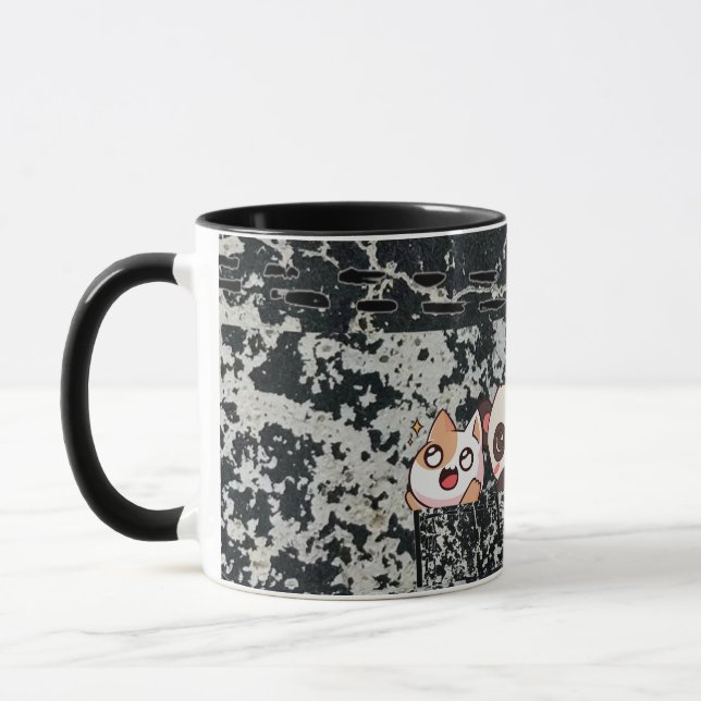 Mug chat chien panda (Gauche)