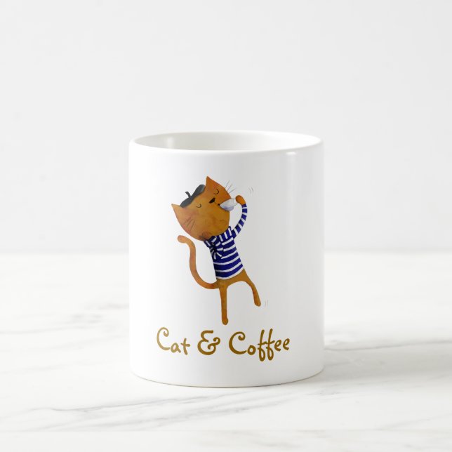 Mug Chat Cool français (Centre)