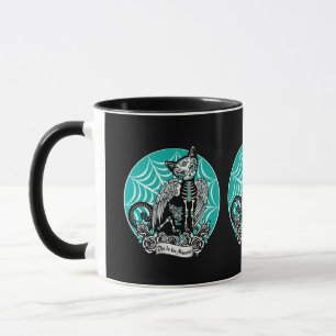 Mug Chat crâne sucre