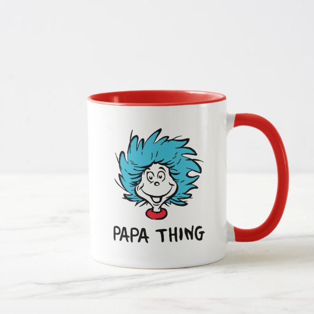 Mug Chat dans le Casquette | Chose Une Deux - Papa Thi (Droite)