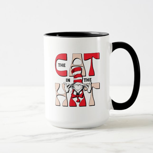 Mug Chat dans le Casquette | Le Chat Silly Dans Le Cas (Droite)
