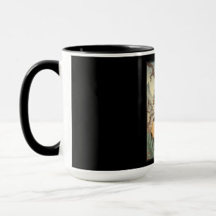 Mug Chat dans le style japonais