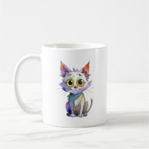 Chat d'aquarelle