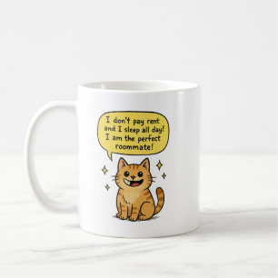 Mug Chat de colocation parfait