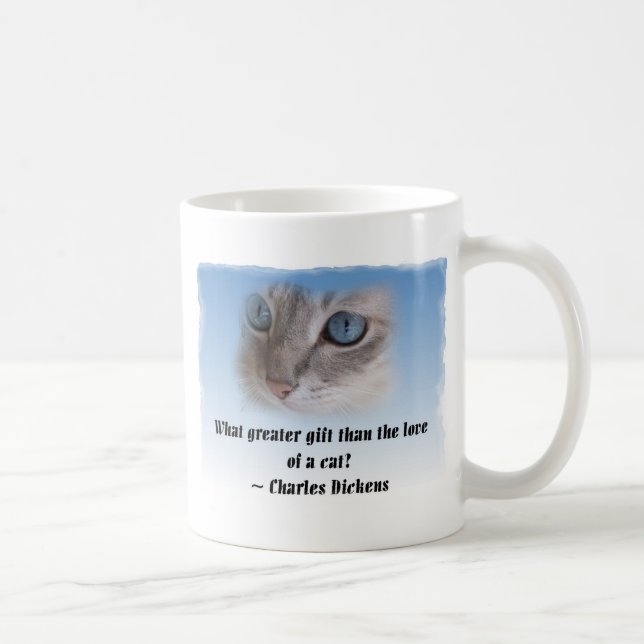 Mug Chat de Dickens (Droite)