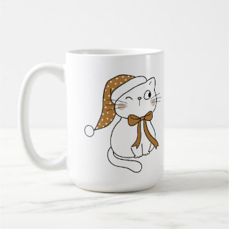 Mug Chat de l'hiver clin d'œil