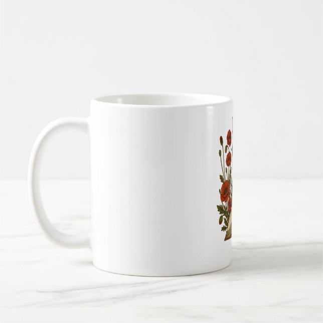 Mug Chat de livres - Chat de lecture mignonne avec des (Gauche)
