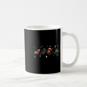 Mug Chat de Noël amusant Chat noir Chat Noël Joyeux Py