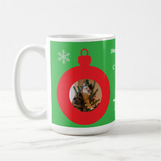 Mug Chat de Noël Décoré