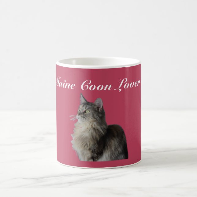 Mug Chat de pedigree de ragondin du Maine (Centre)