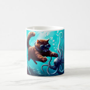 Mug Chat de plongée