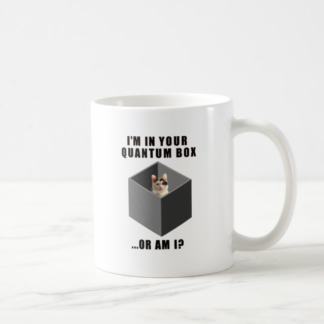 Mug Chat de Quantum (Droite)