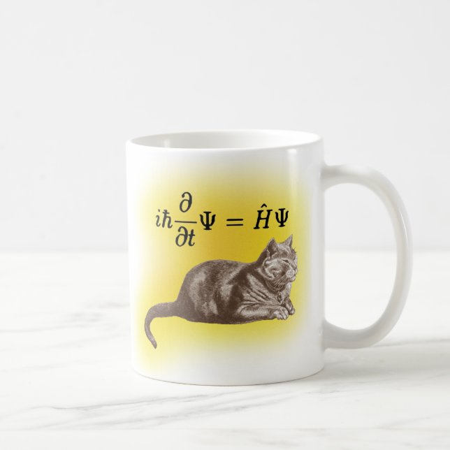 Mug Chat de Schrodinger (Droite)