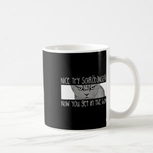 Mug Chat de Schrodinger - Physicien