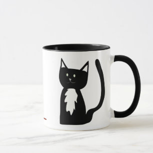 Mug Chat de smoking et boule de fil