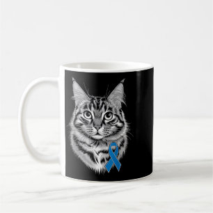 Mug Chat de soutien pour la sensibilisation au diabète