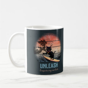 Mug Chat d'équitation Sunset