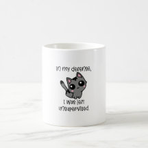 Chat drôle dans ma défense J'ai été laissé sans su