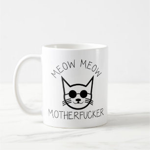 Mug Chat drôle de chat de cadeau de Meow de Meow de