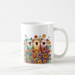 Mug Chat drôle et coloré