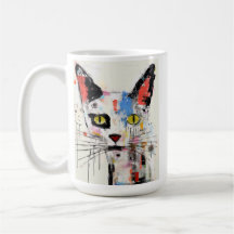 Chat Graffiti Félin Urbain Cool