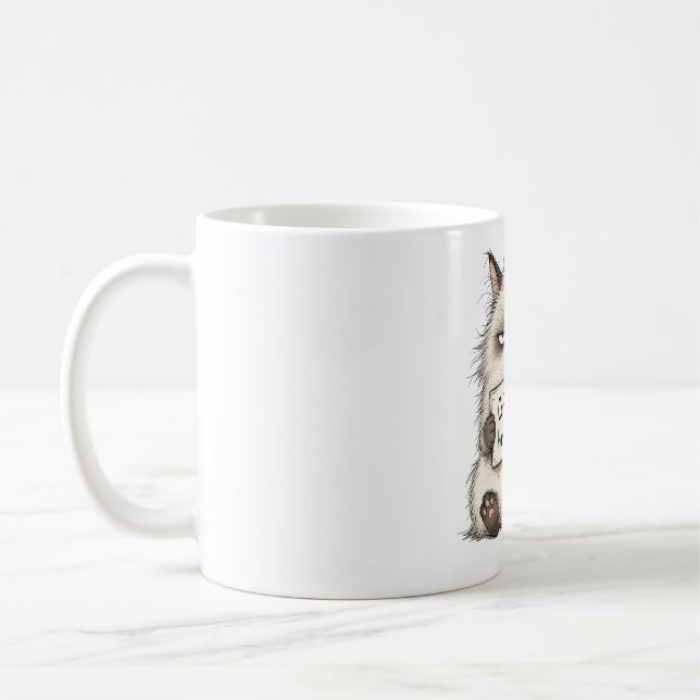 Mug Chat Grincheux (Gauche)