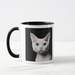 Mug Chat impair-eyed blanc