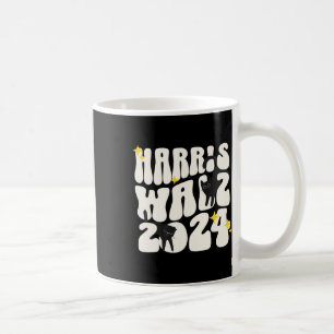 Mug Chat Ladies For Kamala Funny Chat 2024 Président K