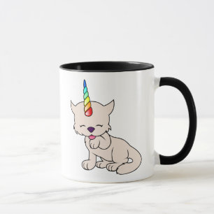 Mug Chat magique = Kittycorn de licorne