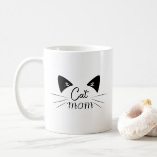Mug Chat Maman Mère Amour Maman Kitty Mignonne Mignonn