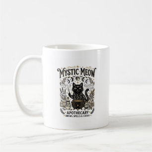 Mug Chat Mystique Miaou Sorcière Apothicaire Mystique