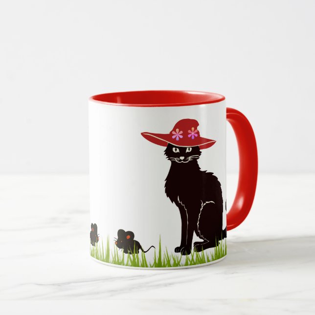 Mug Chat n Souris (Devant droit)