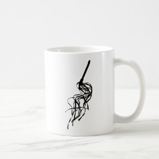 Mug Chat neuf de silhouette d'ensemble de fouet des