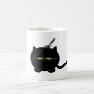 Mug Chat Ninja mal ajusté