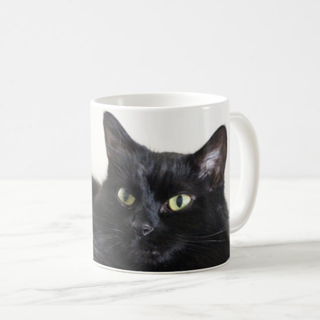 Mug Chat noir (Devant droit)