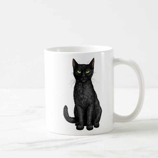 Mug chat noir (Droite)