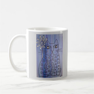 Mug "Chat obtenu les bleus "