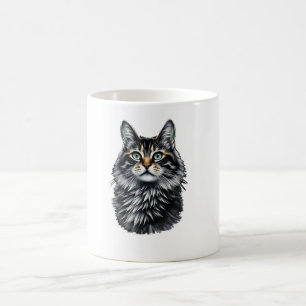 Mug Chat oeil vert