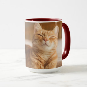 Mug Chat somnolent des images de Getty