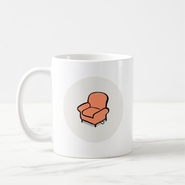 Mug Chat sous la Musique des Fauteuils (Gauche)