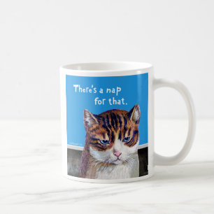 Mug Chat "un petit somme pour celui "