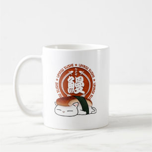 Mug Chat Unagi Eel Sushi