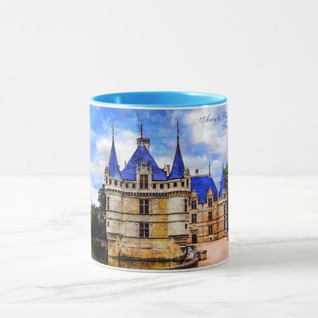 Mug Château Azay le Rideau, vallée de la Loire, France (Centre)