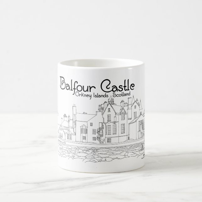 Mug Château de Balfour Ecosse (Centre)